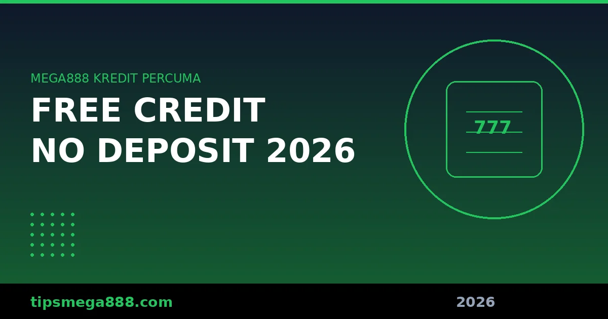 Mega888 Free Credit No Deposit 2026