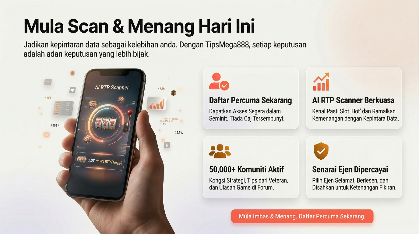 Scan Sekarang Mega888 - Join Komuniti VIP